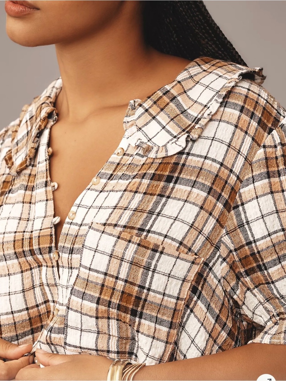 Anthropologie Pilcro Keira blouse - Picture 4 of 8